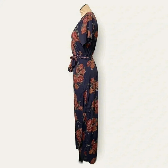 Floral Wrap Maxi Dress - Picture 5 of 9